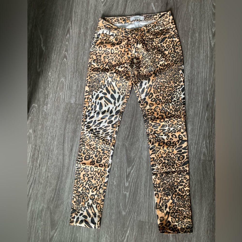 Brazilian cheetah print jeans